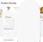 Wedding Arch Backdrop Cover(No Arch Stand), Spandex Arch Covers Stretchy Backdrop Wedding Birthday Party Baby, alternate view