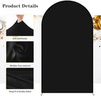 Wedding Arch Backdrop Cover(No Arch Stand), Spandex Arch Covers Stretchy Backdrop Wedding Birthday Party Baby, alternate view