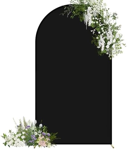 Wedding Arch Backdrop Cover(No Arch Stand), Spandex Arch Covers Stretchy Backdrop Wedding Birthday Party Baby, alternate view