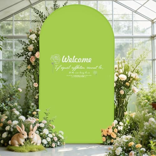 Wedding Arch Backdrop Cover(No Arch Stand), Spandex Arch Covers Stretchy Backdrop Wedding Birthday Party Baby, alternate view