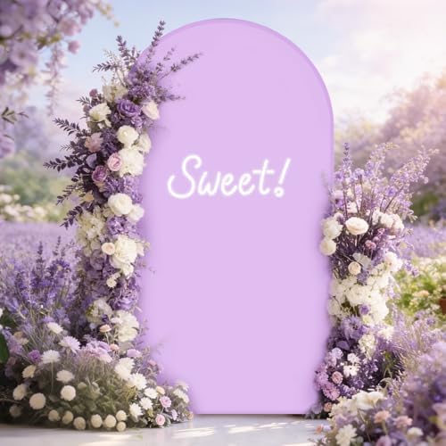 Wedding Arch Backdrop Cover(No Arch Stand), Spandex Arch Covers Stretchy Backdrop Wedding Birthday Party Baby, alternate view