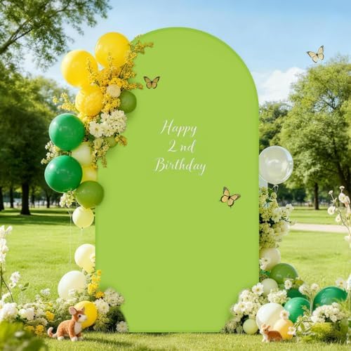Wedding Arch Backdrop Cover(No Arch Stand), Spandex Arch Covers Stretchy Backdrop Wedding Birthday Party Baby, alternate view