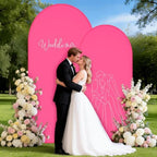 Wedding Arch Backdrop Cover(No Arch Stand), Spandex Arch Covers Stretchy Backdrop Wedding Birthday Party Baby, alternate view