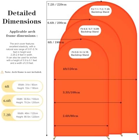 Wedding Arch Backdrop Cover(No Arch Stand), Spandex Arch Covers Stretchy Backdrop Wedding Birthday Party Baby, alternate view