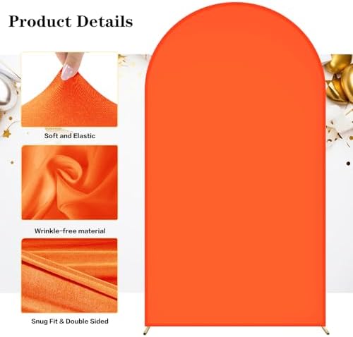 Wedding Arch Backdrop Cover(No Arch Stand), Spandex Arch Covers Stretchy Backdrop Wedding Birthday Party Baby, alternate view