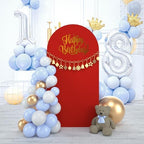 Wedding Arch Backdrop Stand Cover, 6.6FT Double Sided Stretchy Arch Cover Fitted Wedding Birthday Party Banquet, alternate