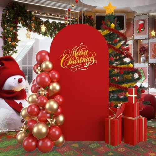 Wedding Arch Backdrop Stand Cover, 6.6FT Double Sided Stretchy Arch Cover Fitted Wedding Birthday Party Banquet, alternate