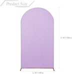 Wedding Arch Backdrop Stand Cover, 6.6FT Double Sided Stretchy Arch Cover Fitted Wedding Birthday Party Banquet, alternate