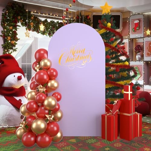 Wedding Arch Backdrop Stand Cover, 6.6FT Double Sided Stretchy Arch Cover Fitted Wedding Birthday Party Banquet, alternate