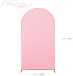 Wedding Arch Backdrop Stand Cover, 6.6FT Double Sided Stretchy Arch Cover Fitted Wedding Birthday Party Banquet, alternate