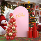 Wedding Arch Backdrop Stand Cover, 6.6FT Double Sided Stretchy Arch Cover Fitted Wedding Birthday Party Banquet, alternate