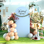 Wedding Arch Backdrop Stand Cover, 6.6FT Double Sided Stretchy Arch Cover Fitted Wedding Birthday Party Banquet, alternate