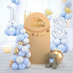 Wedding Arch Backdrop Stand Cover, 7.2FT Double Sided Stretchy Arch Cover Fitted Wedding Birthday Party Banquet, alternate