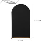 Wedding Arch Backdrop Stand Cover, 7.2FT Double Sided Stretchy Arch Cover Fitted Wedding Birthday Party Banquet, alternate