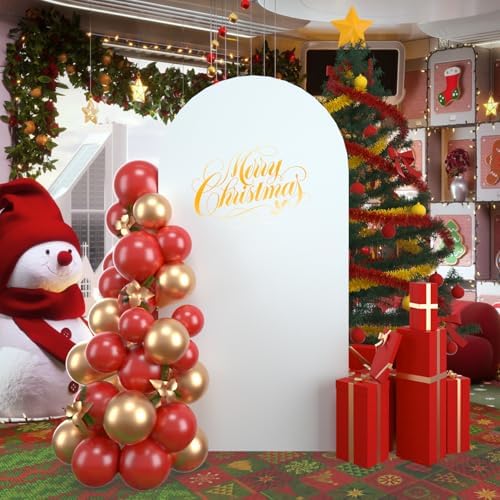 Wedding Arch Backdrop Stand Cover, 7.2FT Double Sided Stretchy Arch Cover Fitted Wedding Birthday Party Banquet, alternate