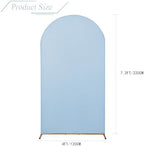 Wedding Arch Backdrop Stand Cover, 7.2FT Double Sided Stretchy Arch Cover Fitted Wedding Birthday Party Banquet, alternate