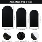 Wedding Arch Backdrop Stand Set Metal Arch Backdrop Stand with Wedding Arch Cover, Wedding Balloon Arch Backdrop, alternate