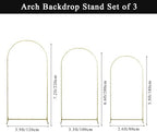 Wedding Arch Backdrop Stand Set Metal Arch Backdrop Stand with Wedding Arch Cover, Wedding Balloon Arch Backdrop, alternate