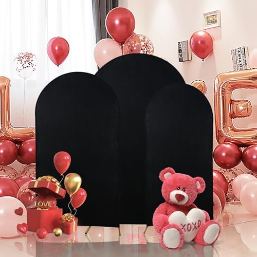Wedding Arch Backdrop Stand Set Metal Arch Backdrop Stand with Wedding Arch Cover, Wedding Balloon Arch Backdrop, alternate