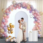 Wedding Arch Backdrop Stand Set Metal Arch Backdrop Stand with Wedding Arch Cover, Wedding Balloon Arch Backdrop, alternate