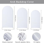Wedding Arch Backdrop Stand Set Metal Arch Backdrop Stand with Wedding Arch Cover, Wedding Balloon Arch Backdrop, alternate