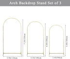 Wedding Arch Backdrop Stand Set Metal Arch Backdrop Stand with Wedding Arch Cover, Wedding Balloon Arch Backdrop, alternate