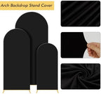 Wedding Arch Backdrop Stand Set Metal Arch Backdrop Stand with Wedding Arch Cover, Wedding Balloon Arch Backdrop, alternate