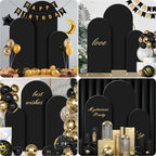 Wedding Arch Backdrop Stand Set Metal Arch Backdrop Stand with Wedding Arch Cover, Wedding Balloon Arch Backdrop, alternate