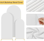 Wedding Arch Backdrop Stand Set Metal Arch Backdrop Stand with Wedding Arch Cover, Wedding Balloon Arch Backdrop, alternate