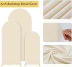 Wedding Arch Backdrop Stand Set Metal Arch Backdrop Stand with Wedding Arch Cover, Wedding Balloon Arch Backdrop, alternate