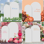 Wedding Arch Backdrop Stand Set Metal Arch Backdrop Stand with Wedding Arch Cover, Wedding Balloon Arch Backdrop, alternate