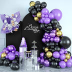 Wedding Arch Backdrop Stand Set of 2 With Black Cover (7.2FT+6FT), alternate view 7