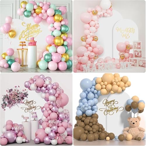 Wedding Arch Backdrop Stand Set of 2 With White Cover (6FT+5FT), alternate view 6