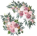 Wedding Arch Decorations 2 Pack, Arch Flowers Swag Dusty Rose