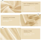 Wedding Arch Draping Fabric 29" x 18 FT Champagne Sheer Chiffon Outdoor Curtain Drapes for Wedding Birthday, alternate view 6