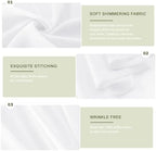 Wedding Arch Draping Fabric 29" x 18 FT White Sheer Chiffon Outdoor Curtain Drapes for Wedding Birthday Party, alternate view