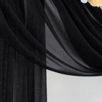 Wedding Arch Draping Fabric 29" x 20 FT Drapes for Backdrop Sheer Curtains for Romantic Bridal Baby Shower, alternate view 5