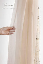 Wedding Arch Draping Fabric 3 Panels 20Ft Chiffon Fabric Drapes Arbor Drapery Wedding Ceremony Reception Swag, alternate view