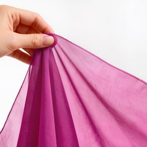 Wedding Arch Draping Fabric 30'' x 18FT Sheer Chiffon Arch Drape Backdrop, alternate view 4