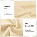 Wedding Arch Draping Fabric Chiffon Fabric, 29in x 18Ft 2 Panels Sheer Chiffon Outdoor Curtain for Wedding, alternate view 4