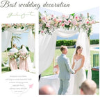 Wedding Arch Draping Fabric Cream White Chiffon Fabric Drapes in Cream White, alternate view 6