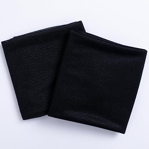 Wedding Arch Draping Fabric Sheer Curtain Drapes Birthday Party Home Decor in Black, alternate view 2