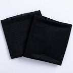 Wedding Arch Draping Fabric Sheer Curtain Drapes Birthday Party Home Decor in Black, alternate view 2