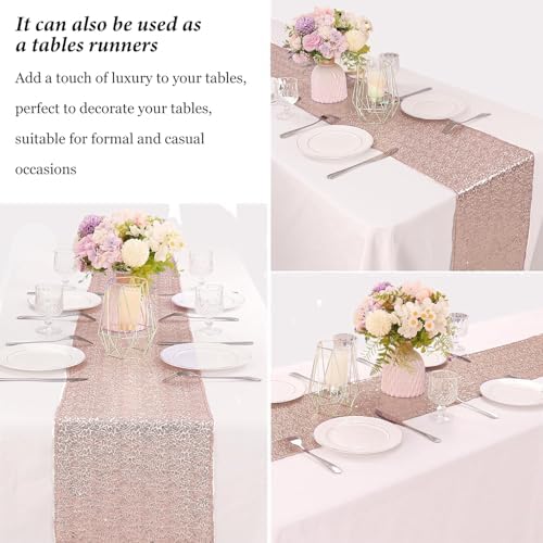 Wedding Arch Draping Rose Gold Wedding Arch Drapes Party in 1Panel/12''x18FT in Rose Gold, alternate view 5