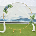 Wedding Arch Flowers 2PCS Artificial Flower Arrangements Blue, alternate view 2