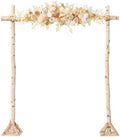 Wedding Arch Flowers, Beige Brown, 6.5FT