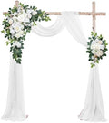 Wedding Arch Flowers Kit, Artificial Flower Arch Decor (Set of 3),2pcs Artificial Flower Arrangement with 1pc