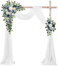 Wedding Arch Flowers Kit, Artificial Flower Arch Decor (Set of 3),2pcs Artificial Flower Arrangement with 1pc