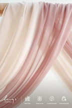 Wedding Arch Flowers Kit with Drapes, Dusty Rose & Navy, alternate view 4