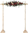 Wedding Arch Flowers, Masala Red, 6.5FT